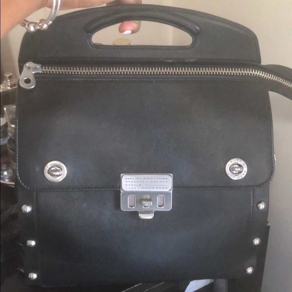 Marc Jacob leather book bag